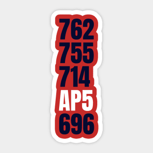 All-Time HR Leaders Sticker